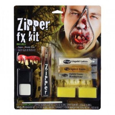 Zombie Dragkedja F/X Sminkset