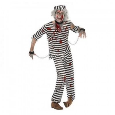 Zombie Fånge Maskeraddräkt