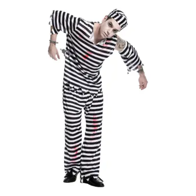 Zombie Fånge Maskeraddräkt - One size