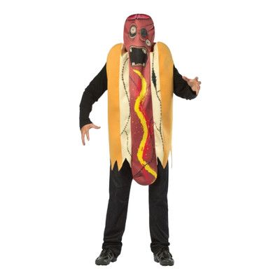 Zombie Hotdog Maskeraddräkt