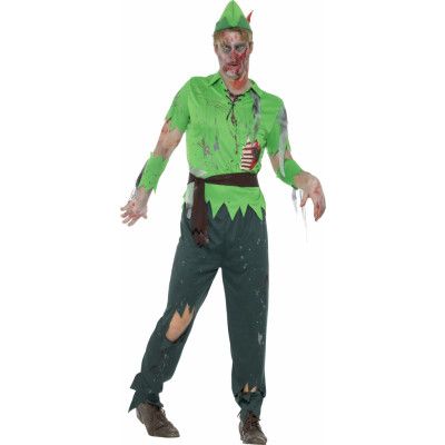 Zombie Lost Boy Maskeraddräkt XL