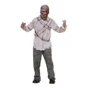 Zombie med Taggtråd Maskeraddräkt