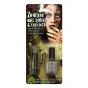 Zombie Nagellack och Läppstift