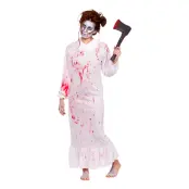 Zombie Nattlinne Maskeraddräkt - One size