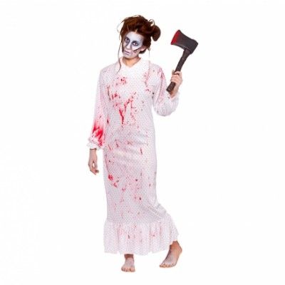 Zombie Nattlinne Maskeraddräkt - One size