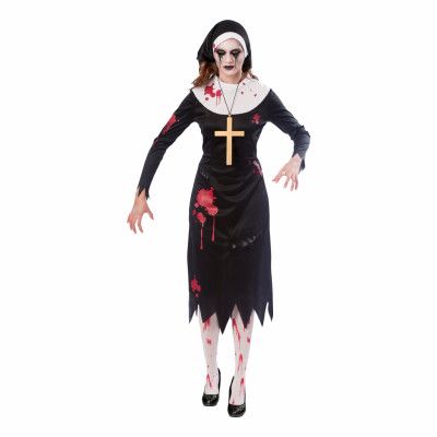 Zombie Nunna Maskeraddräkt - XX-Large