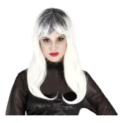 Zombie Peruk Vit - One size