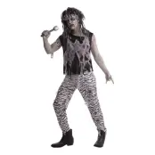 Zombie Rock Star Maskeraddräkt