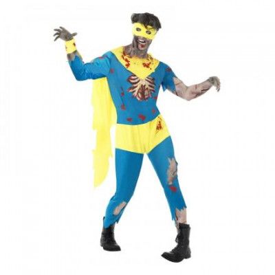 Zombie Superhjälte Maskeraddräkt