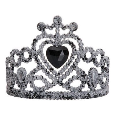 Zombie Tiara med Svart Hjärta