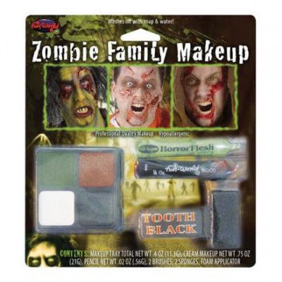 Zombiekaraktärer Sminkset