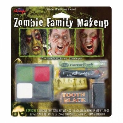 Zombiekaraktärer Sminkset